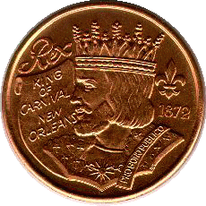 New Orleans Medallion, Reverse