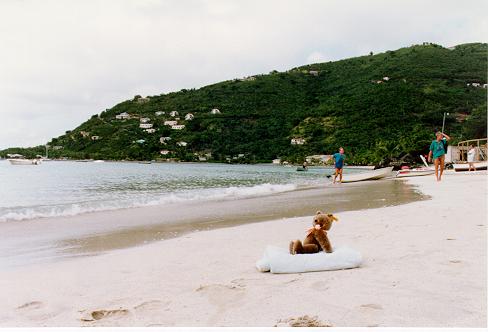 Teddy, Christopher, Beach