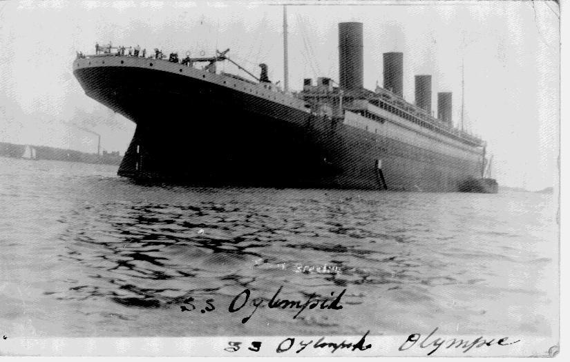 RMS Olympic and the Nantucket lightship collision 