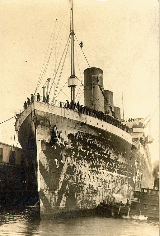 Rms Olympic White Star Line