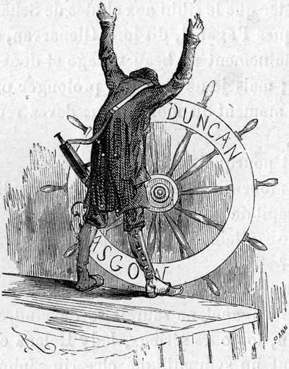 “The ‘Duncan’! The ‘Duncan’!” he exclaimed, with a cry of despair