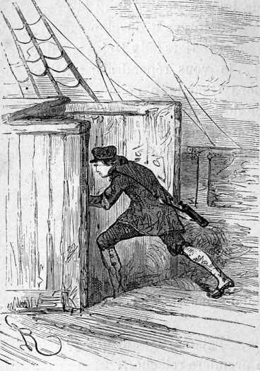 Paganel rushed down the stairs to his cabin