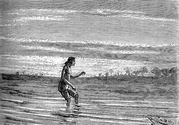Paganel’s first ambition was to swim in its waters
