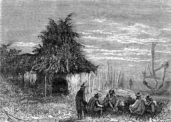 They stopped at an abandoned ‘rancho’