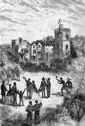 They entered Malcolm Castle, to the “Hurrah!”s of the Highlanders