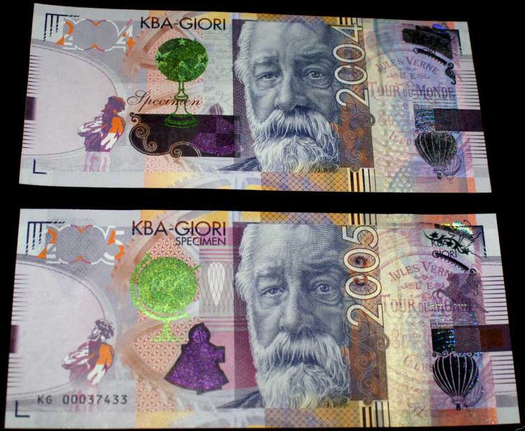 KBA-Giori Banknote, 2004 - Front
